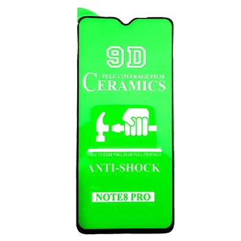 محافظ صفحه نمایش تمام صفحه  سرامیک 9D شیائومی Note 8 Pro